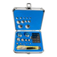 جعبه وزنه کالیبراسیون 1mg-200g کلاس E2